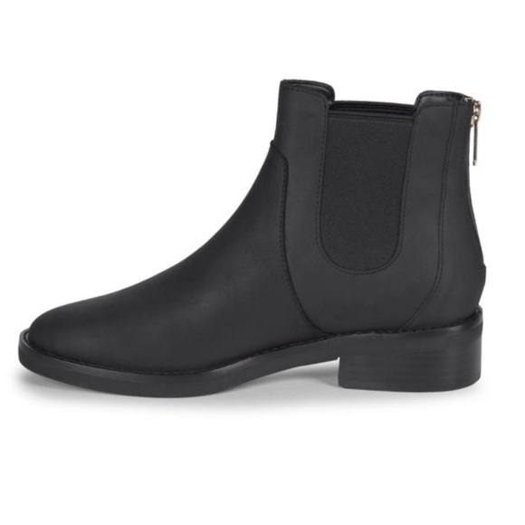 NWT - Cole Haan Black Waterproof Leather Boots - Sz 7.5 - Picture 3 of 16